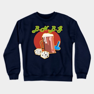 beer and board games Crewneck Sweatshirt